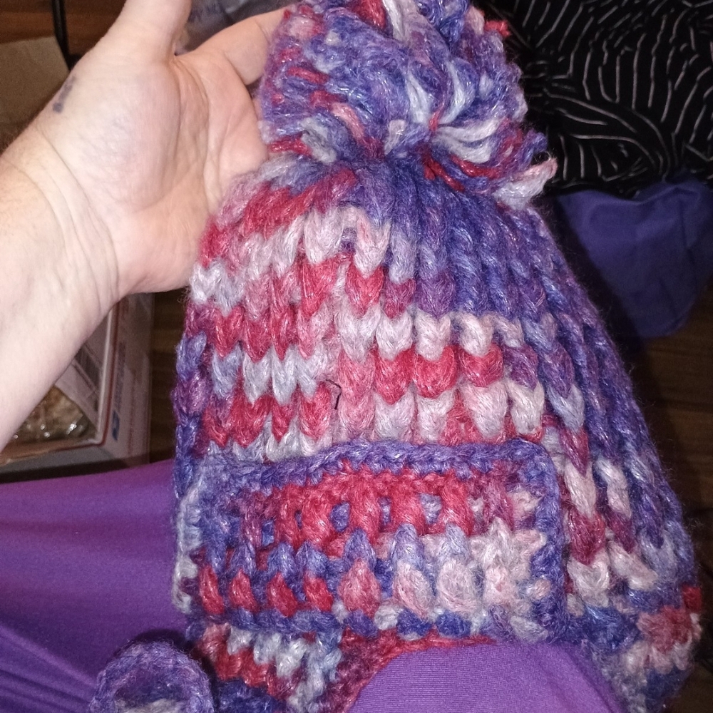 Multicolor Knit Hat - Picture 2 of 6